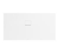 Receveur de douche Villeroy & Boch Squaro Infinity UDQ1790SQI2LVRW 170 x 90 x 4 cm, Blanc Pierre, pose en angle gauche contre le mur