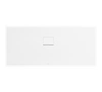 Receveur de Squaro Infinity UDQ1775SQI2LVRW 170 x 75 Villeroy und Boch 4 cm, Blanc pierre, installation d'angle contre le mur à gauche