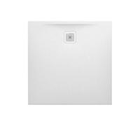 Receveur en Marbond extra plat 100x100 anti-dérapant sans vidage - Laufen - Blanc