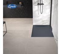 Receveur extra-plat 100x80 Kineline BPC gris anthracite - KINEDO RD2000A