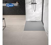 Receveur extra-plat 100x80 Kineline BPC gris pierre - KINEDO RD2000P
