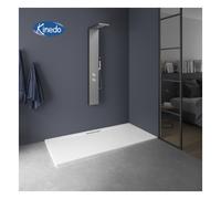 Receveur extra-plat 180x80 Kineline BPC blanc - KINEDO RD336