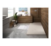 Receveur Kinerock Evo aspect minéral sable 180x100 - KINEDO RD9035S