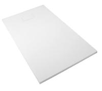 Receveur ONYX blanc 1400 x 700 mm avec bonde AKW 12827WH-CH