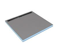 Receveur rectangulaire Fundo Riolito neo - écoulement linéaire - 1,2x0,9 m