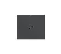 Bette BetteFloor 1661-400AE, T1 100x90cm, antidérapant/ Pro , Mini support de bain, corbeau