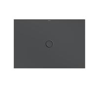 Receveur de douche au sol Bette avec support de receveur minimum et antidÃ©rapant Pro 5791, 130x90cm, Coloris: corbeau - 5791-400AE,T1