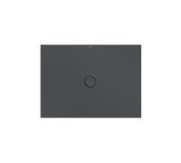 Bette Receveur de douche au sol avec support de receveur minimum et glaÃ§urePlus 8731, 110x80cm, Coloris: corbeau - 8731-400PLUS,T1
