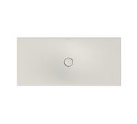 Bette BetteFloor zone de douche 5938-423PLUS, T1 150x70cm, glaçure, Mini -support de baignoire, lin