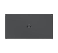 Receveurs de douche BetteFloor avec support de receveur Minimum et BetteGlasur Plus, 1800x900mm, 5988-400PLUS,T1, Couleur: corbeau