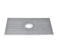 Recevoir de douche - VEVOR - Kit Bac Bordure Douche Imperméabilisant 1524 x 965 x 28 mm Drain Central Épais pour salle de bain