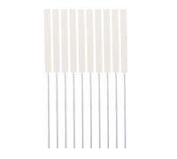 Rechable des recharges de gamme de gomme 10pcs Remplacement de remplacement de caoutchouc Rempillues de bâton de gamme pour dessiner une école à domicile (Carré)