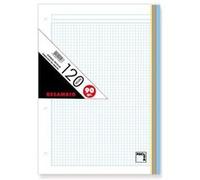 Rechange 90 gr A4 - 120 quadrillage grecque couleu G