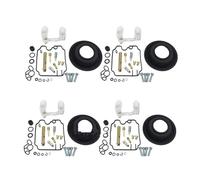 Rechange Carb Kit Reconstruction Carburateur Moto pour FZR1000 EXUP 1989-1995 FZR 1000 Carb Piston Diaphragme Flotteur Pièces Reconstruction Carburateur Moto(4 Set A)
