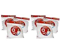 Rechange Chiffon rond 6 pièces en microfibre pour rotomop Super Five Gira strizza 360