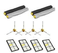 Rechange Ensembles d'accessoires Kit pour iRobot Roomba Aspirateur - Entretien des Sols Pièces Kit pour Roomba 800/900 Série 866 886 960 868 896 966 870 865 875 880 980 (12 in 1)