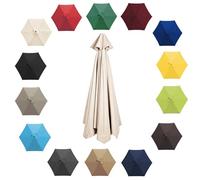 Rechange Housse De Parasol Φ2m/2,7m/3m, Auvent Parasol De Rechange 6 Baleines/8 Baleines, Toile De Rechange pour Parasol D'extérieur - Imperméable / 50+ Protection UV/Épais Et Résistant (Color : of