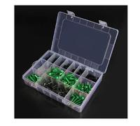 Rechange Outils À Vis Boulons De Carénage pour Pare-Brise Moto pour SYM MAXSYM 400 400i 600 600i Max 400/600 I 2012-2024 Kits Vis Carrosserie en Aluminium Usiné CNC(Vert)