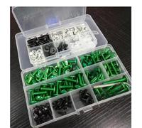 Rechange Outils À Vis Vis De Fixation pour Pare-Brise Moto pour Suzuki Katana 600 750 GSX600F GSX750F 1998-2007 Kit Complet pour Carrosserie(Vert)
