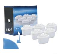 Rechange Pichet Eau Potable - Élimination Impuretés Métaux Lourds Goûts Désagréables Longue Durée Vie Usage Quotidien 9x6x8cm(1PCS)