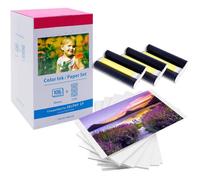 Rechange Pour Canon Selphy Cp1500 Papier Photo Kp-108In 3115B001(Aa) Cartouche Et Papier, Compatible Avec Selphy Cp Cp1500 Cp130