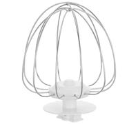Rechange pour Mixeur 6l en Acier Inoxydable, Argenté | Accessoire de Battage et Mélange, Compatible Robots sur Pied 6 L, Usage la Cuisine Maison