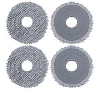 Rechange Serpillières Compatible avec Roborock Saros Z70/ Saros 10R/ Q Revo/Qrevo MaxV/Qrevo Master/Qrevo Slim/Qrevo Pro/Qrevo S/Qrevo Curve/Qrevo Plus/Qrevo Edge (4Pcs)