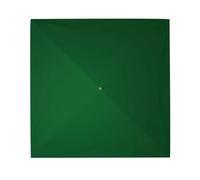 Rechange Toile de Parasol Carré, Auvent de Remplacement pour Parasol 1.40m 1.68m 2.0m, Housse de Rechange pour Parasol 4 Baleines, pour Terrasse Jardin Piscine (auvent Seulement)(Green,1.40m)