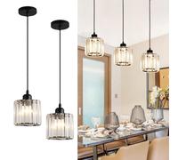 Recharable Crystal nt LightDesign moderne pour cuisine, salon et chambre à coucher Éclairage de plafond Ele Home Decor EnergyEfficientIlluminat