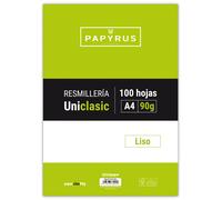 Recharge 100 Feuilles A4 Uniclasic 90 Gr. Papyrus Lisse Sans Marge