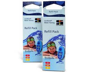 Recharge 120 pastilles pour photomètre pour chlore et pH - Compatible avec Lovibond SCUBA 3s et SCUBA II - Fabriqué à l'origine en Allemagne