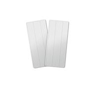 Recharge 2 lingettes microfibre réutilisables pour balai serpillère Smart Mop Compact 360°