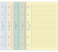 Recharge 44 feuillets lignés pour Exatime 17 - Lot de 5