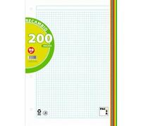 Recharge 90 Gr A4-4 Perceuses 200 Feuilles Bandes Couleur