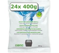 Recharge absorbeur d'humidité - 400 g - Universel - Recharge absorbeur d'humidité pour absorbeur d'humidité à partir de 400 g - Recharge pour déshumidificateur - Maison Bateau Caravane Salle de Bain