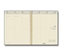Recharge agenda BREPOLS Concorde - 21x27cm - 1 semaine sur 2 pages - 2026