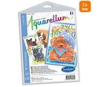 Recharge Aquarellum - Chiots - 25 x 18,5 cm - 4 pcs