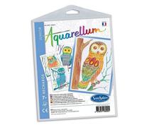 Recharge Aquarellum Junior : Hiboux