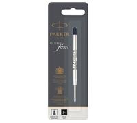 Recharge Bille - PARKER - Quinkflow - Pointe Fine - Encre Noire - Blister X 1