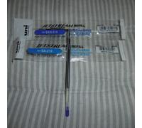 Recharge Bille Rollerball Bleu Pour Stylo Jetstream Uniball Lot De 2