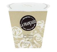 Bougies La Francaise Recharge Bougie Parfumée Les Fleurs Fabrication Française 200g Durée de combustion 40h 2,246,4 x 8,3 x 8,6 cm