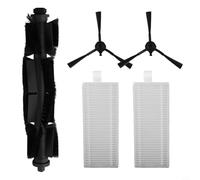 Recharge Brosse Latérale + Brosse Rouleau pour Aspirateur TCL Sweeva 6000 6500 Garantit Longue Durée de Fonctionnement et Propreté (C)