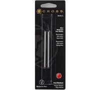 Recharge - Cartouche - Pour mini stylo-bille - Rouge - Pointe moyenne - Standard - Cross - 8515-5