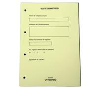 Recharge Classeur Conseil d'Administration - 100 feuillets foliotés - UTTSCHEID