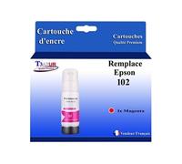 - Recharge compatible avec Epson 102 EcoTank - Magenta