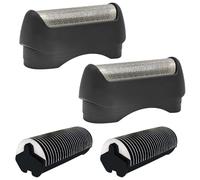 Recharge Couteau et Grille de Rasoir Series 1 11B, Pièce de Rechange Compatible avec les Rasoirs Electrique Hommes Serie 1 (2 Pièces)