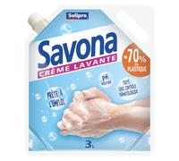 Recharge crème lavante Solipro Savona - Éco-recharge de 3 litres