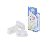 Lamazuna – Recharge 3 têtes pour brosse à dents – Médium
