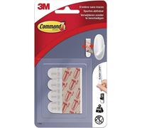 recharge de bandelettes 3M Command Taille : S blanc 16 bandelettes adhésives