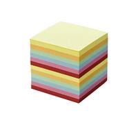 Recharge de bloc papier 700 feuilles couleurs 9 x 9 cm